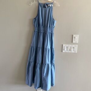 Emma & Michele cotton tiered cottagecore ruffled maxi size M